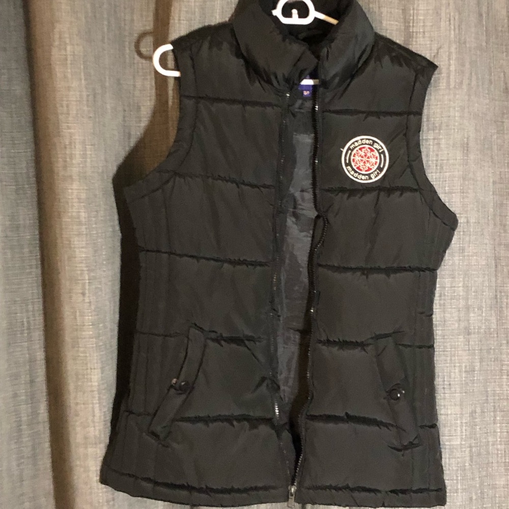 Madden Girl full length puffer vest